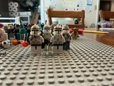 Lego Star Wars 2002-2005 Vintage Clone Minifigure Lot of 4