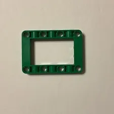 LEGO Technic Liftarm Modified Frame Thick 5 x 7 Open Center 64179 Green