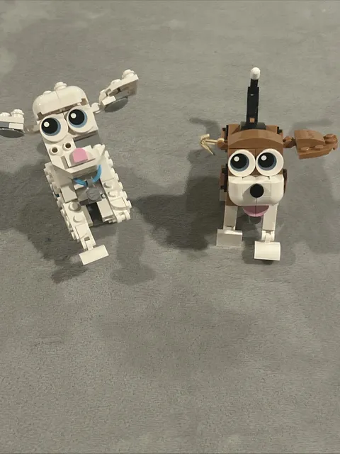 LEGO CREATOR: Adorable Dogs Not Complete, Sold As Is