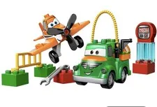 LEGO Duplo Dusty & Chug 10509 Complete Set - Airplane & Truck 