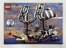 LEGO Pirates Red Beard Runner Set 6289 Instruction Book Manual Vintage NICE