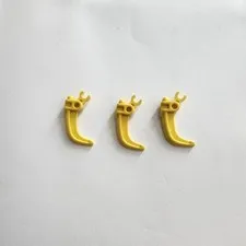 LEGO Hero Factory Weapon Claw with Clip 92220 Yellow (3x)