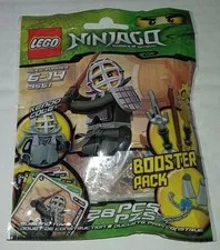 LEGO NINJAGO Kendo Cole Booster Pack 9551 Complete Set 28 Pieces 2012