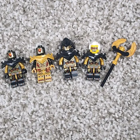 LEGO Ninjago Rapton, Imperium Guard & Claw General Minifigures 71798 71794 Lot
