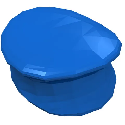 LEGO® Part 3624 - Minifigure, Headgear Hat, Police