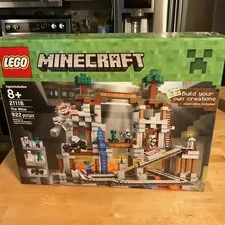 LEGO Minecraft: The Mine (21118) - BRAND NEW FACTORY SEALED RETIRED SET