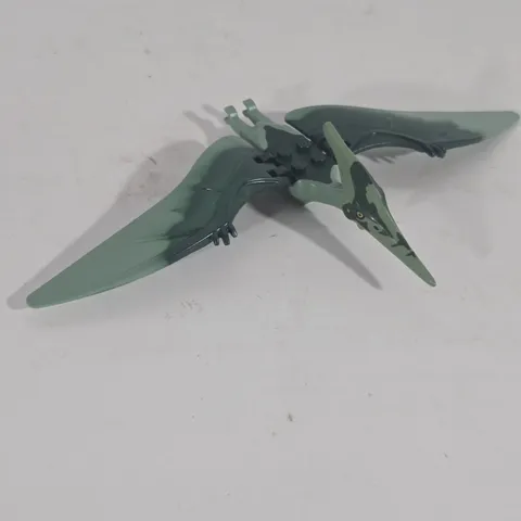Lego Dinosaur Pteranodon Sand Green Dark Green Back and Forehead Pattern 75940