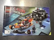 2014 LEGO The Lego Movie 70808 Manual Booklet Only  Used Condition