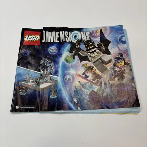 Lego Dimensions 71200 Batman Gandalf Instruction Manual ONLY 2015 NO Pieces