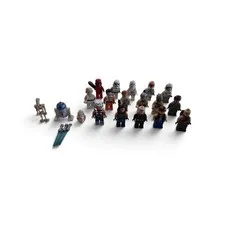 LEGO Star Wars Minifigure Lot 19 Figures Ahsoka Luke Skywalker Troopers Droids