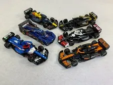 LEGO Speed Champions Formula 1 Cars x5 & 1 Brick Shop Hot Wheel Lot of 6 Total