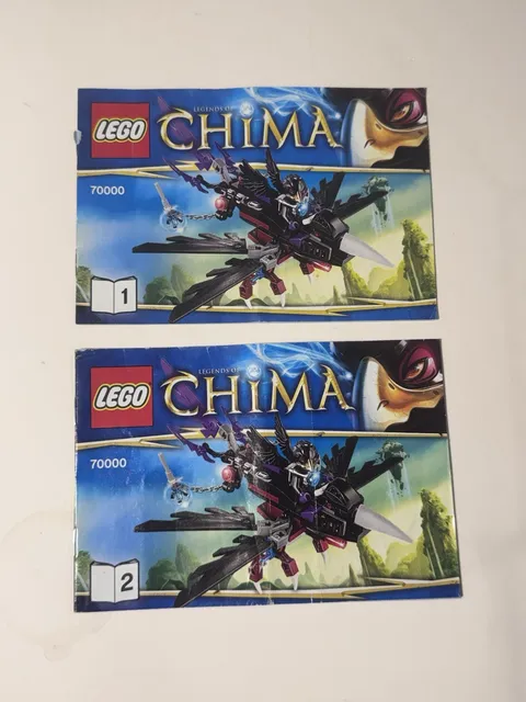 Chima Lego - 70000 Razcal’s Glider - INSTRUCTIONS ONLY