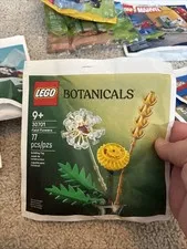 Lego Botanicals Field Flowers Dandelion 30701 Retired New Sealed 2025