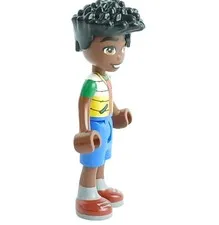 LEGO® Friends ZAC Minifigure™ Minidoll White and Yellow Jacket frnd0792