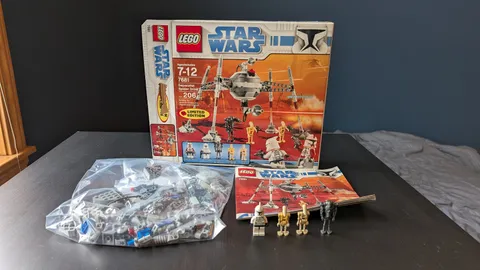 LEGO Star Wars Separatist Spider Droid 7681 Incomplete No Fox w/Box & Manual