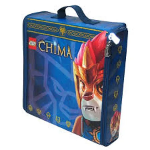 LEGENDS OF CHIMA ZIPBIN STORAGE battle case BOX lego legos NEW carrying