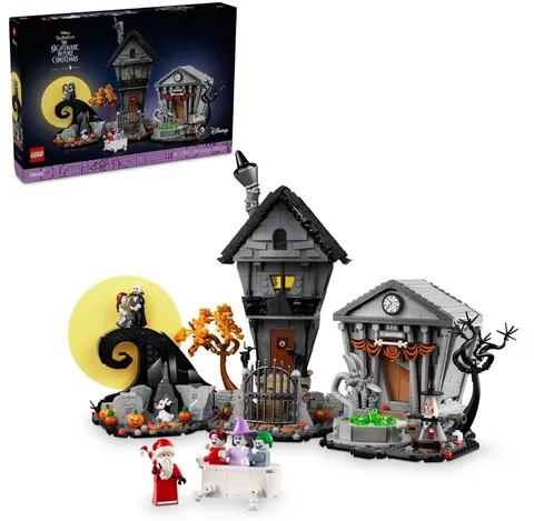 LEGO Disney Tim Burton's The Nightmare Before Christmas Decor - Building Set for