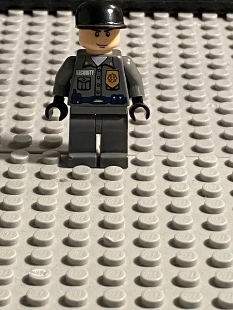 LEGO® Minifig bat020 Arkham Security Guard Minifigure NEW