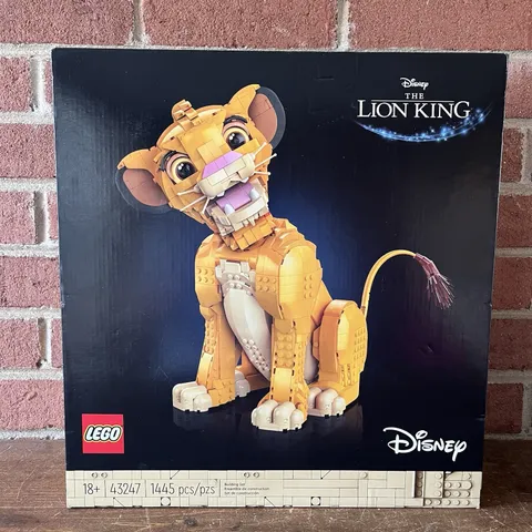 LEGO Disney Young Simba The Lion King 43247 1445 pcs NEW & SEALED