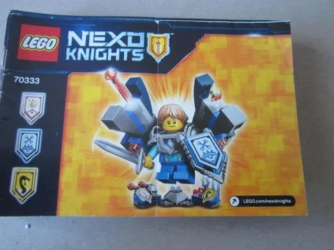 Lego Building Instructions Instruction 70333 Nexo Knights