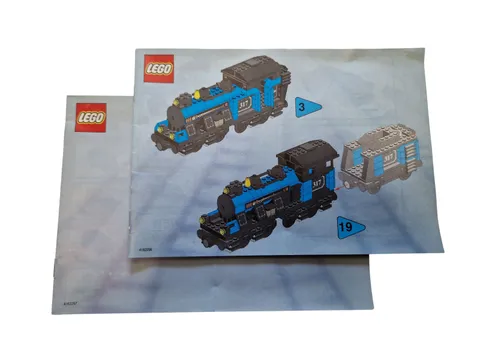 Lego® TRAIN Railway 10205 Instructions MY OWN TRAIN BLUE LARGE