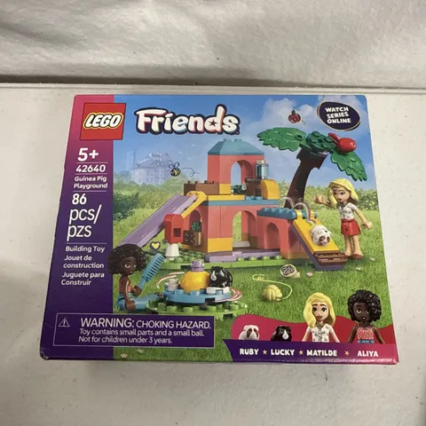 LEGO Friends Guinea Pig Playground 42640 Building Set NEW Sealed