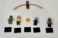 LEGO Minifigures One Piece Nami Arlong  Chu Usopp Monkey D Luffy from Set 75638