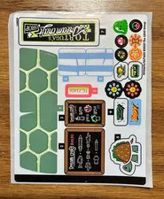 LEGO 71456 MRS CASTILLOS TURTLE VAN sticker sheet