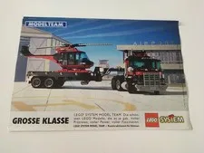 Rare Advertising Flyer Advertising Sheet Lego System Model Team 5590 1992
