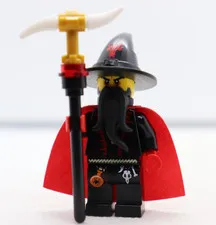 Dragon Wizard 70403 Staff Cape Beard Castle LEGO Minifigure Mini Figure