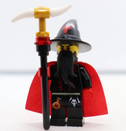 Dragon Wizard 70403 Staff Cape Beard Castle LEGO Minifigure Mini Figure