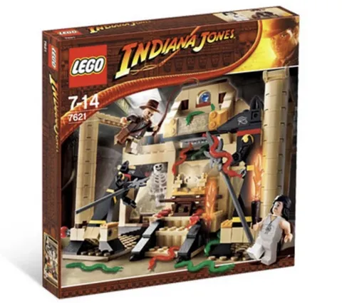 LEGO Indiana Jones and the Lost Tomb (7621) 99% Complete  READ DESCRIPTION