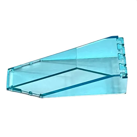 LEGO Light Blue Windscreen 10 x 4 x 2 1/3 Canopy