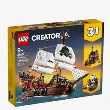 LEGO 31109 Creator Pirate Ship 3in1 Classic Pirate Building Set