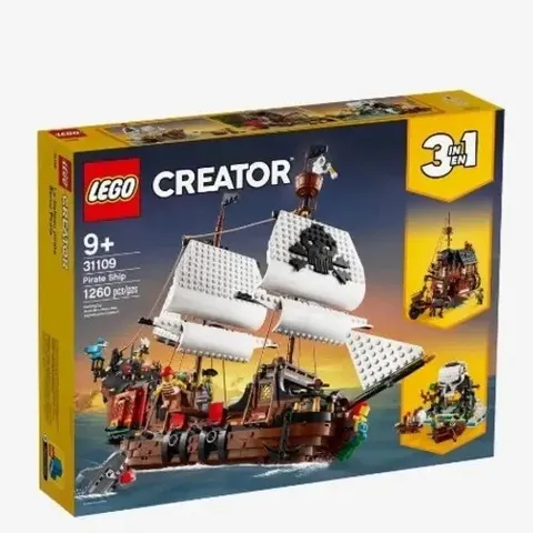 LEGO 31109 Creator Pirate Ship 3in1 Classic Pirate Building Set