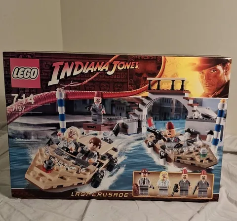 LEGO Indiana Jones Last Crusade Set 7197 Venice Canal Chase BRAND NEW NISB RARE