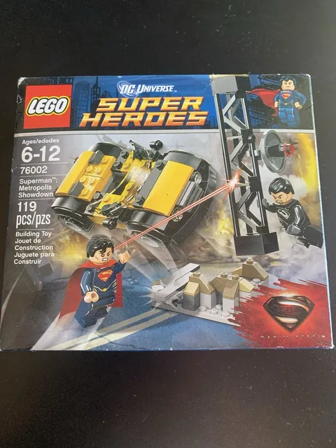 LEGO Super Heroes: Man of Steel: 76002 Superman: Metropolis Showdown SEALED