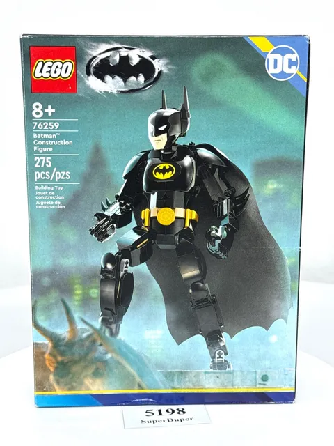 Lego - DC Comics - Batman Construction Figure Set - # 76259 - Sealed - 275 Pcs