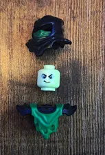 Lego Ninjago Morro head mask and armor