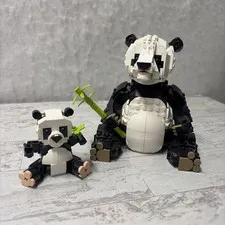 LEGO Creator 3-in-1 Panda Family 31165 | NO Box Or Instructions