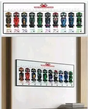 Wall Mount Display for LEGO Speed Champions F1, Compatible with Set 66802