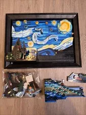 LEGO Ideas: Vincent van Gogh - The Starry Night (21333) Read as Is no Manual