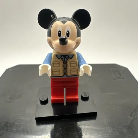 lego Minifigure Disney Mickey Mouse Safari Vest Dis072 Free Shipping