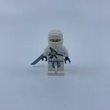 LEGO Ninjago Zane Minifigure njo0001 The Golden Weapons White Ninja