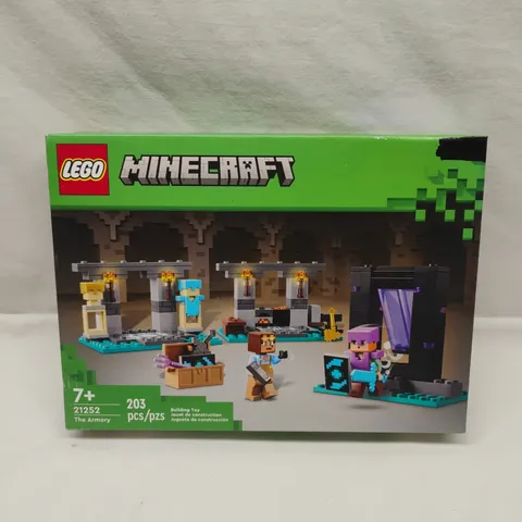 LEGO Minecraft: The Armory (21252) Brand New Sealed Box