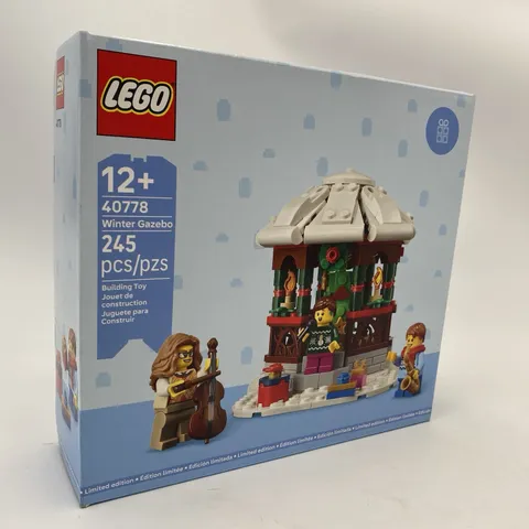 LEGO Winter Gazebo 40778 Christmas Village Set Limited Edition New Sealed READ