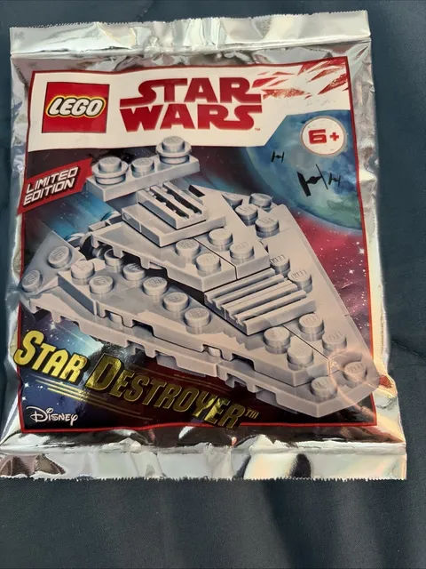 Lego Star Wars STAR DESTROYER Limited Edition Foil Pack Set #911842 Sealed 