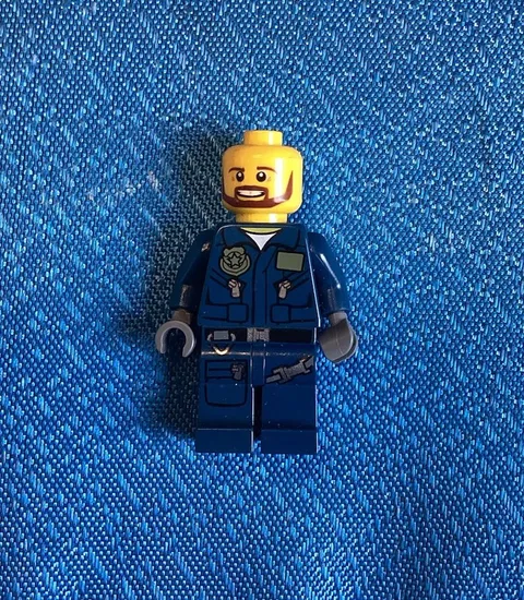 lego minifigure city police Motorcycle Officer