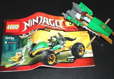 Ninjago Lego 70755 Instruction Booklet & Replacement Pieces Car V V -=
