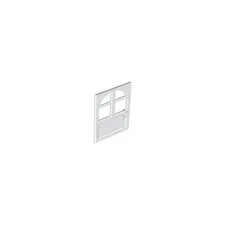 LEGO 5x Yellow Door 1 x 6 x 6 FreeStyle inv.597